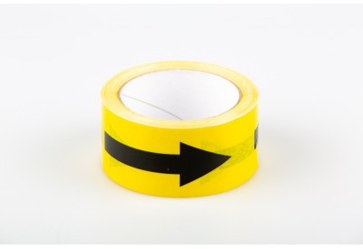 ARROWS Safe Distance Floor Marking Tape 48mm X 33m