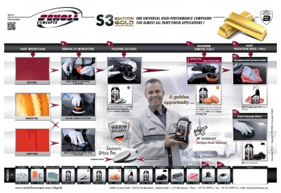 Scholl Concepts S3 Gold Poster A2